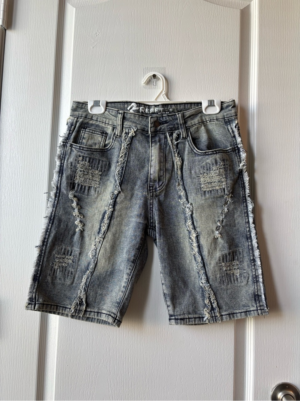 Distressed Women’s Denim Shorts
